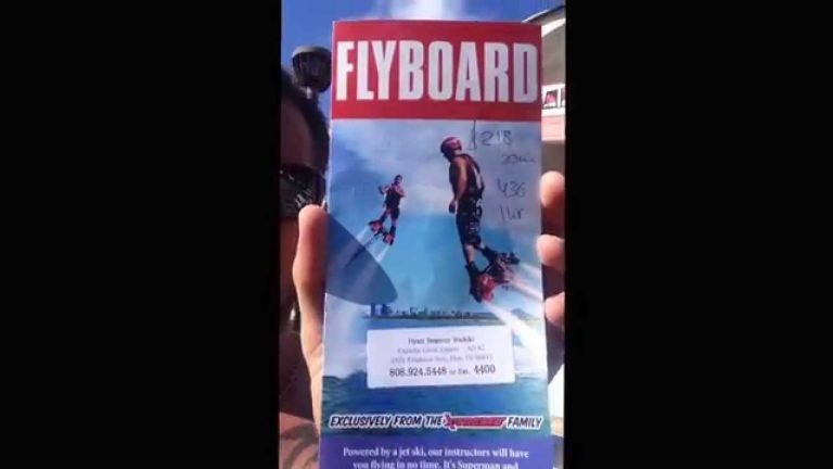 Hawaii Hawaii USA Reise Tips: Flyboard Action in Hawaii! SENSATIONELL!