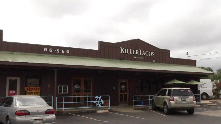 Killer Tacos in Haleiwa auf Oahu am North Shore in Hawaii