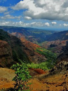 Waimea Canyon auf Kauai, Hawaii