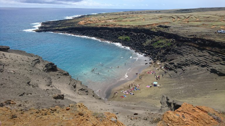 Green Sand Beach Big Island Hawaii