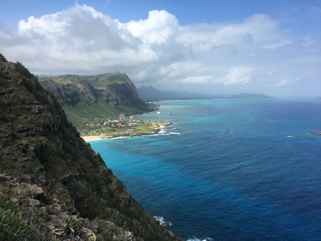Einfache Wanderung in Hawaii