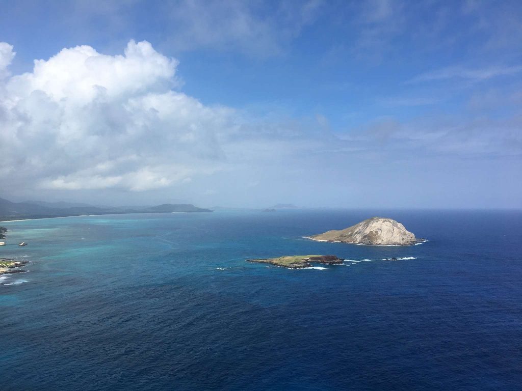 Einfache Wanderung in Hawaii