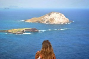 Einfache Wanderung in Hawaii