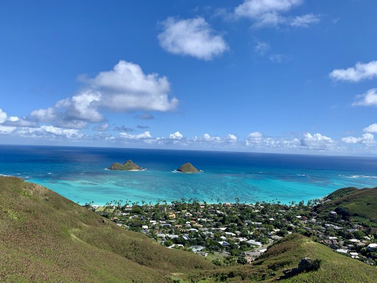 Blick auf Lanikai Beach