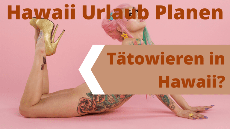 Tätowierer in Hawaii