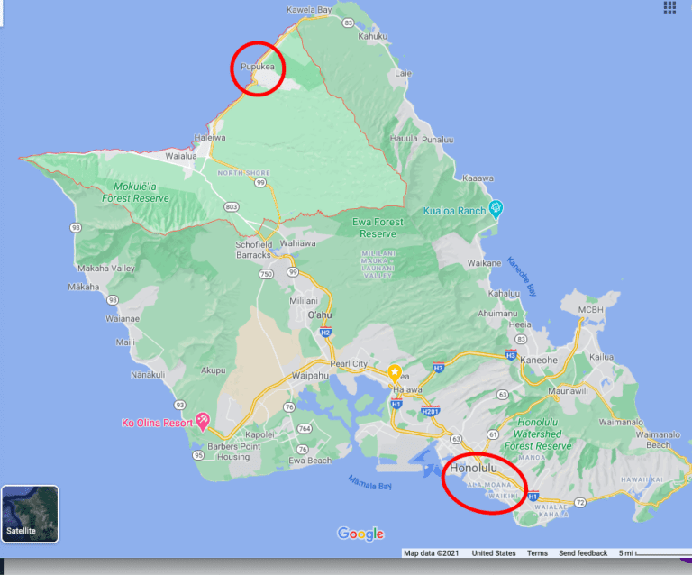 Wo leben die Reimanns in Hawaii?