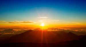 Sonnenaufgang Hawaii