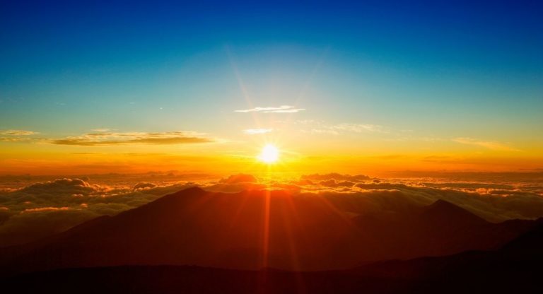 Sonnenaufgang Hawaii
